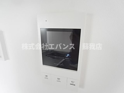 【セキュリティ】 | みなも本千葉 | モニター付きインターホンです