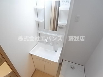 【洗面所】 | みなも本千葉 | ゆったりとスペースのある洗面所
