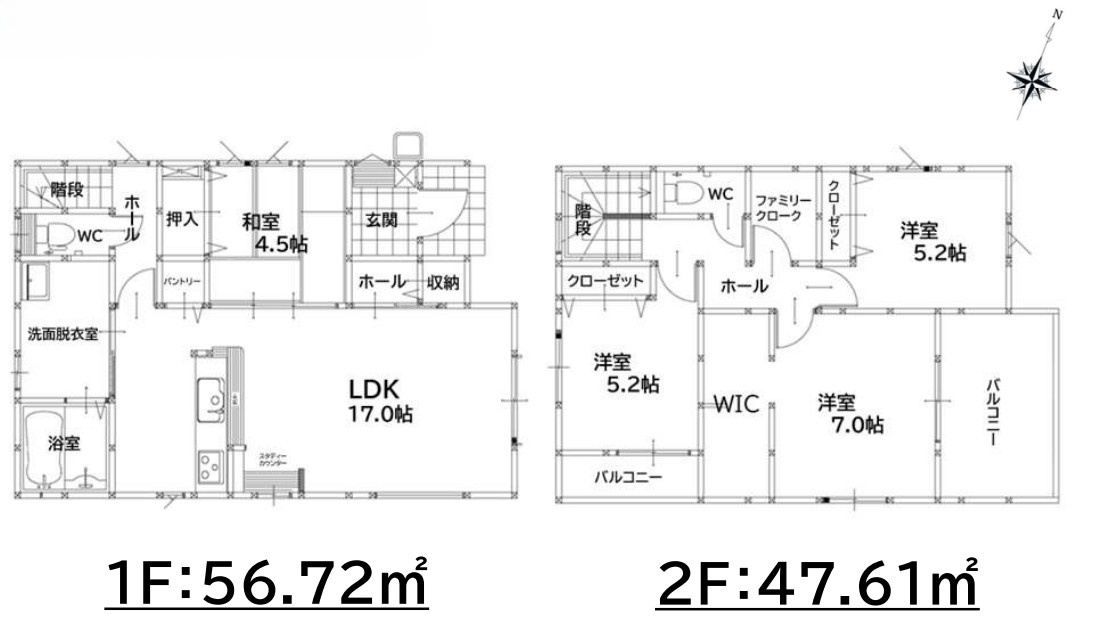 八幡西区若葉2丁目3期の区画図