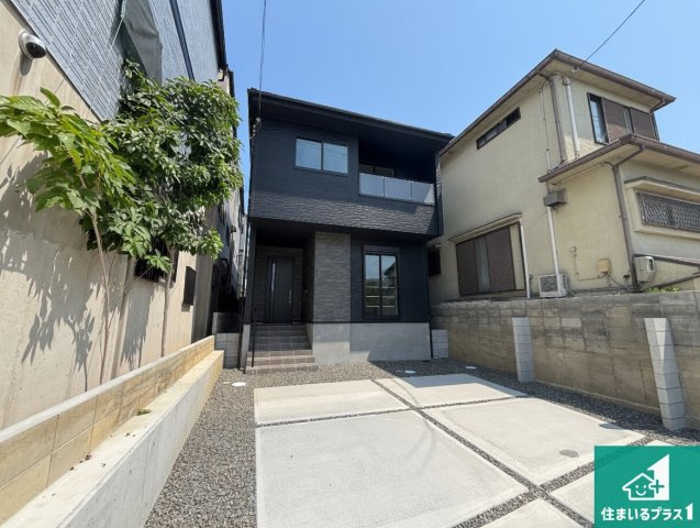交野市私部　第1期　新築一戸建ての外観|安心の10年保証！外観を美しく保ち、雨水で汚れを落とします！気になることがありましたら、お気軽にお問い合わせください！