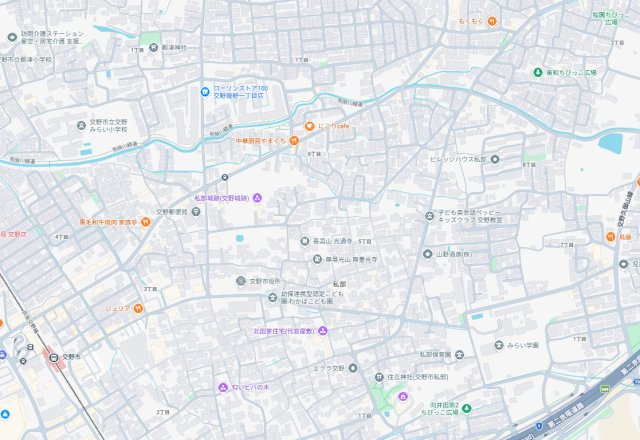 5日(土)6日(日)現地ご見学可能！　交野市私部　限定1邸の地図