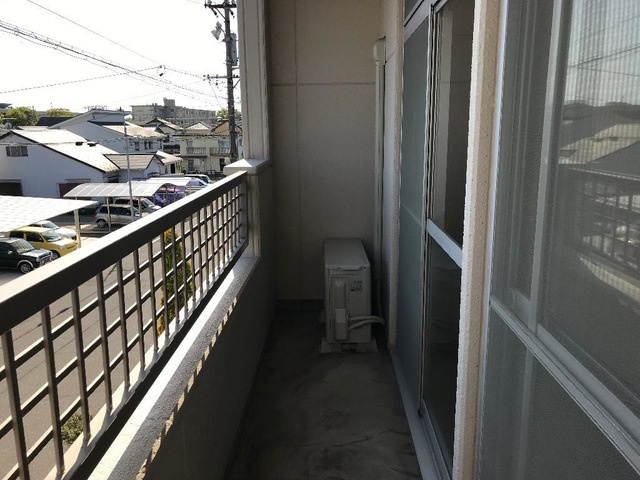 ツインハイムエクセルのバルコニー