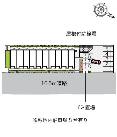 レオネクストアヴェンティーノの区画図