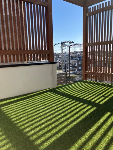 関場町戸建の庭|お庭です