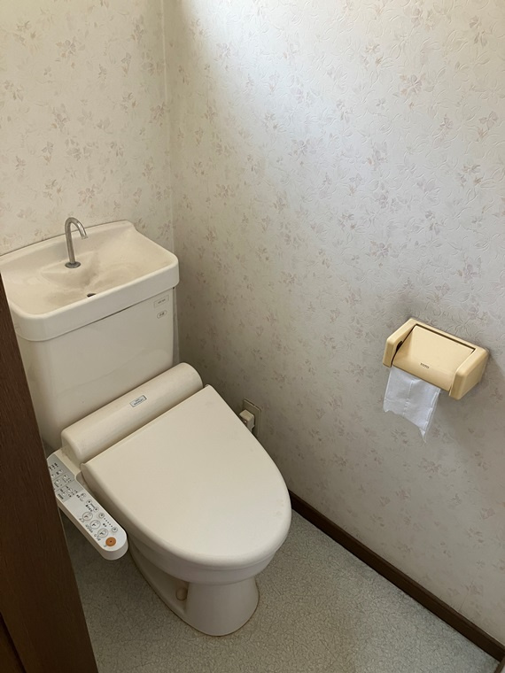 大金平戸建のトイレ|トイレもきれいです