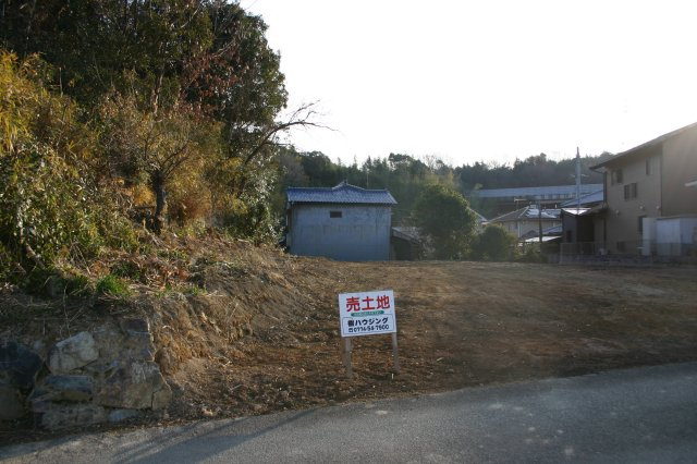 たつの市揖西町南山　売地の外観