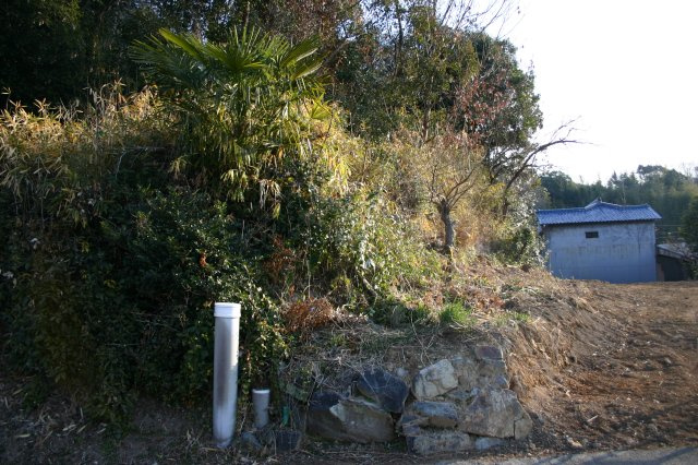 たつの市揖西町南山　売地の外観