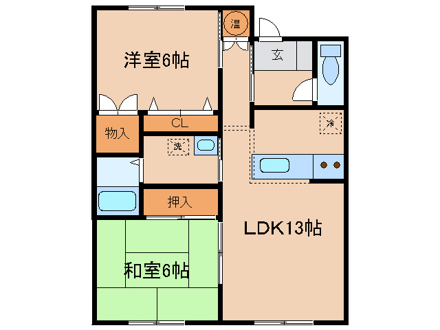 サンシャインKEIOの間取り
