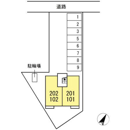 K・Sプロパティの区画図