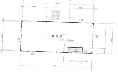 吉祥院嶋川原田町倉庫の間取り