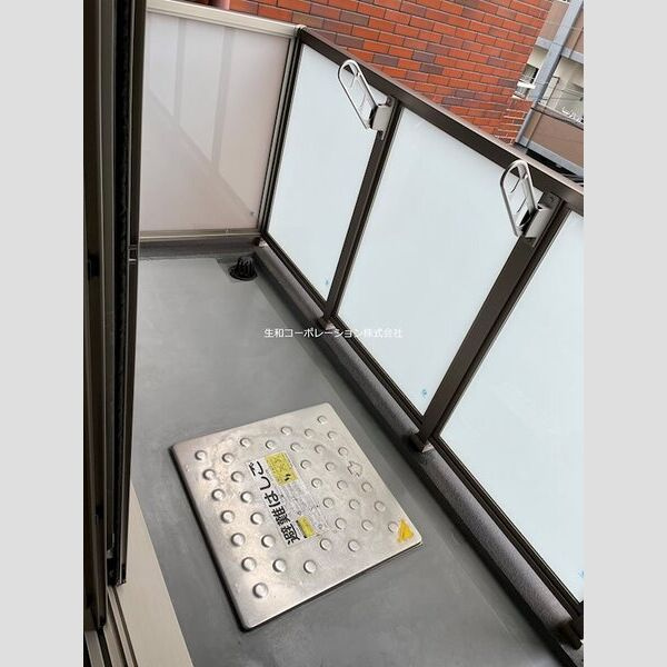 グランパシフィック木川東のバルコニー