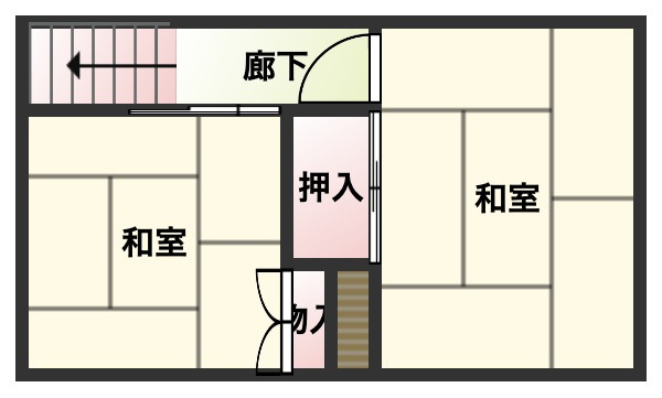 米子市上福原3丁目　中古住宅の間取り|2F