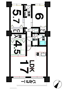  | 【上前津サンハイツ】✨️仲介手数料無料✨️橘小学校・伊勢山中学校