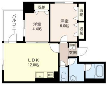 【間取り】 | シャーメゾンステージ日野(シャーメゾンステージヒノ)