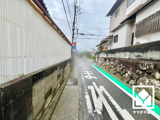 大津市南志賀２丁目　1期　1号棟の前面道路含む現地写真|５月21日　現地写真更新