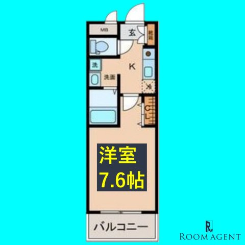 コートデリヴィエール上飯田の間取り