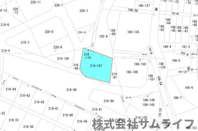 【土地図】 | 伊岐須84坪売地