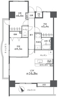 【間取り】 | アピア祇園西原