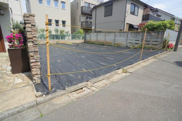 代沢４　土地の外観|☆参考プラン有
☆ゆとりのある間口
☆陽当たり良好