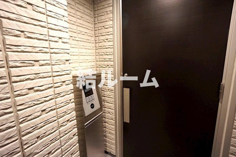 練馬区北町１丁目の賃貸マンションのエントランス