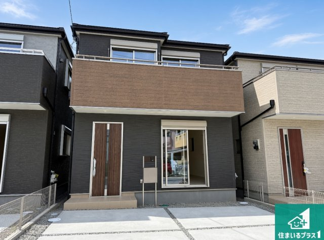◆富田林市甲田　新築一戸建ての外観|安心の10年保証！外観を美しく保ち、雨水で汚れを落とします！気になることがありましたら、お気軽にお問い合わせください！