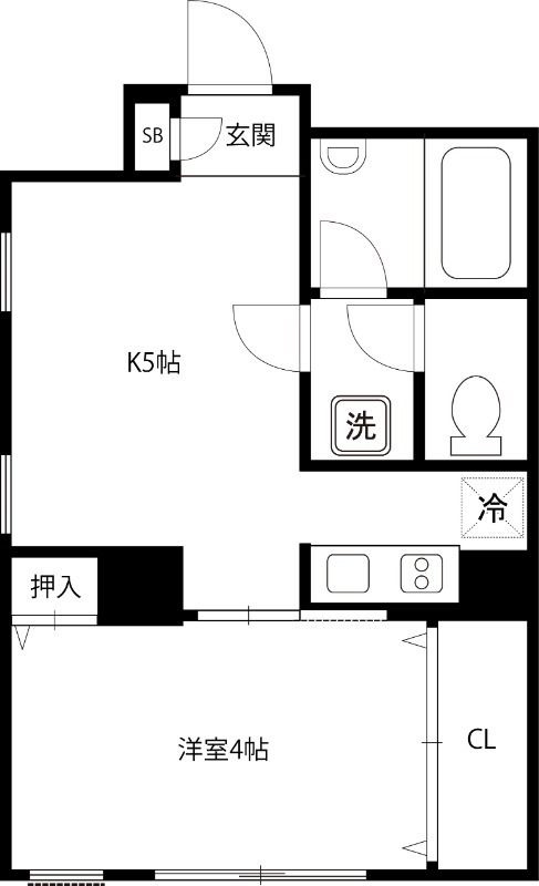 ワコーレ千住B棟の間取り