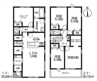  | 【名古屋市南区南野2丁目71新築戸建2号棟】✨️仲介手数料無料✨️星崎小学校・本城中学校