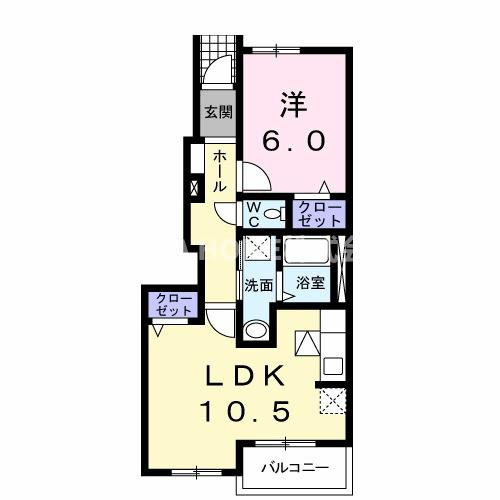 朝来市和田山町平野のアパート