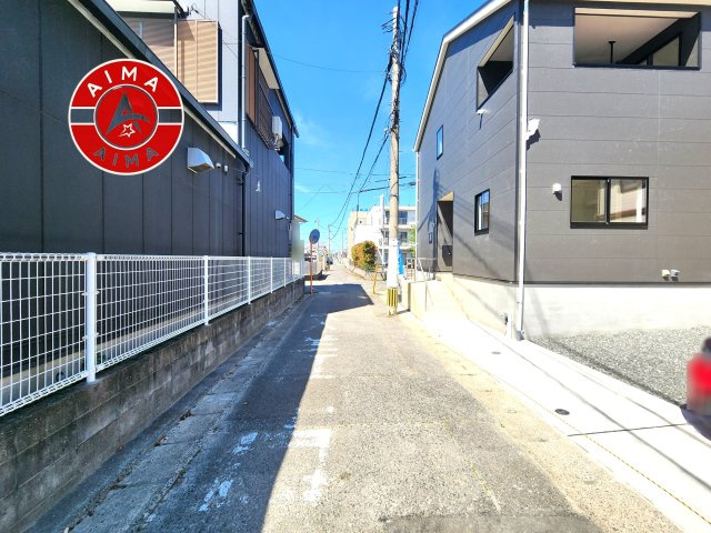 福岡市南区弥永1丁目第14-1棟（1号棟）の前面道路含む現地写真|前面道路です。
