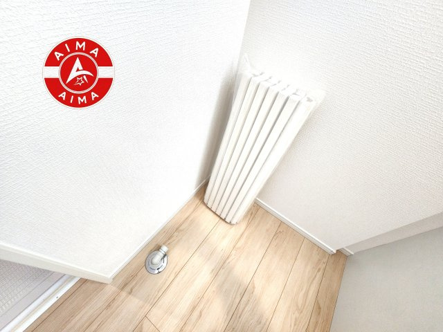 福岡市南区弥永1丁目第14-1棟（1号棟）のランドリースペース|ランドリースペースは広さもたっぷり。
