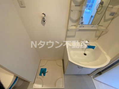 【洗面所】 | H&S黒川 | ゆったりとスペースのある洗面所