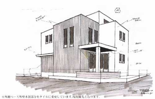 茅ヶ崎市浜竹4丁目　新築戸建全2棟の外観