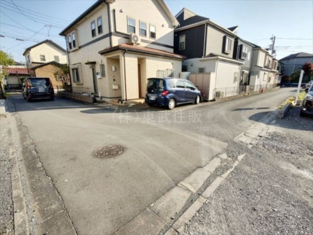 【前面道路含む現地写真】 | 川越市大塚2丁目 | 閑静な住宅地です