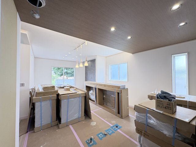 【居間・リビング】 | 比企郡滑川町月輪大堀　新築戸建　全8区画　1号棟