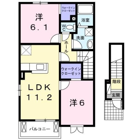 【間取り】 | カレント　ヴィラ