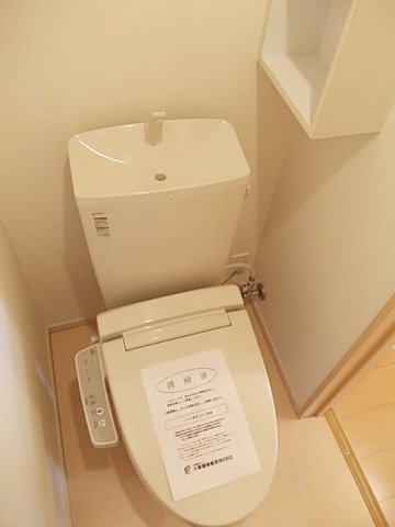 【トイレ】 | カレント　ヴィラ | シンプルで使いやすいトイレです