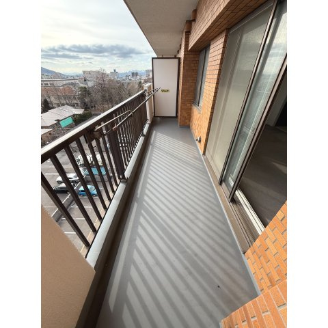 ライオンズマンション松陰町のバルコニー