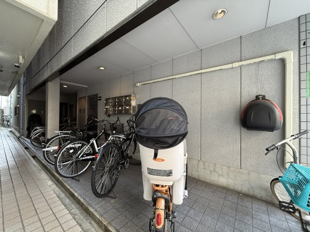 ベルメゾンあびこのエントランス