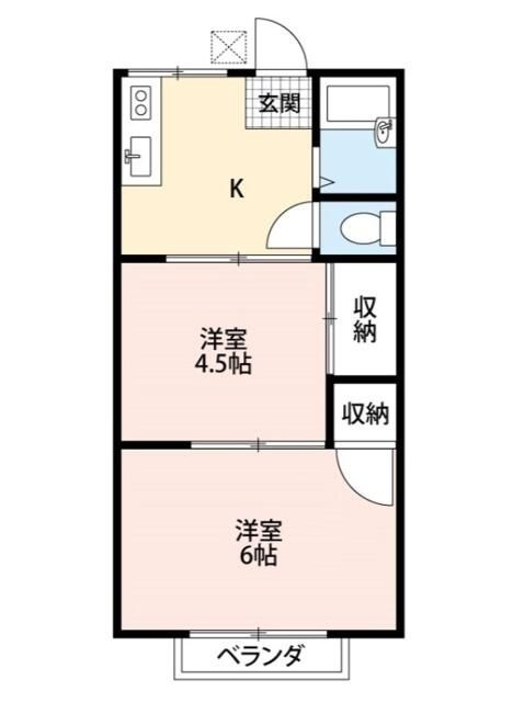 町田市鶴川２丁目のアパート