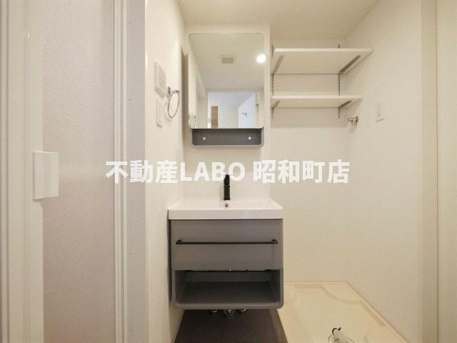 セレニテ谷九プリエの洗面所