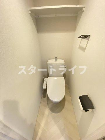 大阪市淀川区西中島１丁目の賃貸マンションのトイレ
