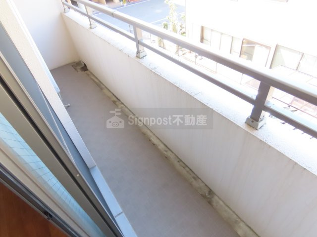 ビバシティ古町のバルコニー