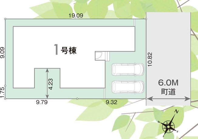 【区画図】 | 【平屋】新築一戸建て【大井町金手】