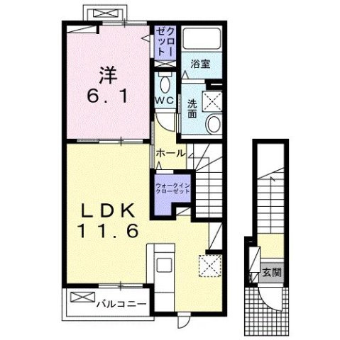 【間取り】 | リナセント　Ⅱ