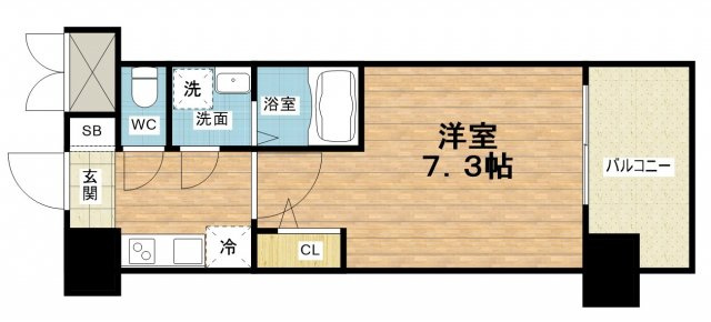 【間取り】 | S-RESIDENCE大阪同心