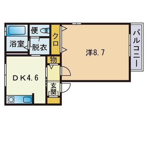 ディアス井尻の間取り