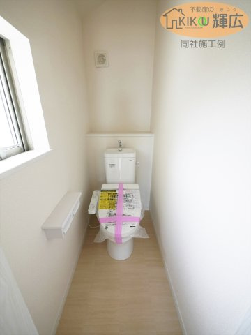 明石市魚住町西岡1594（全4棟）Ｄ号棟のトイレ|同社施工例です。