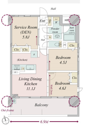 プレサンスロジェ都島ヴィラ