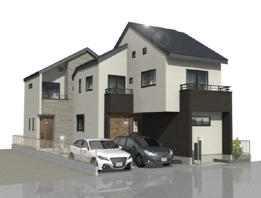 板橋区西台1丁目　制震装置×ロフト　省エネ住宅　全2棟
