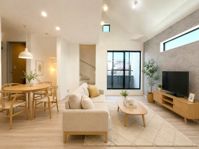 板橋区西台1丁目　制震装置×ロフト　省エネ住宅　全2棟